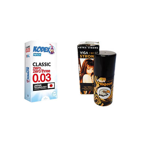 پک ضروری اتاق خواب ۳ | اسپری تاخیریکاندوم نازک